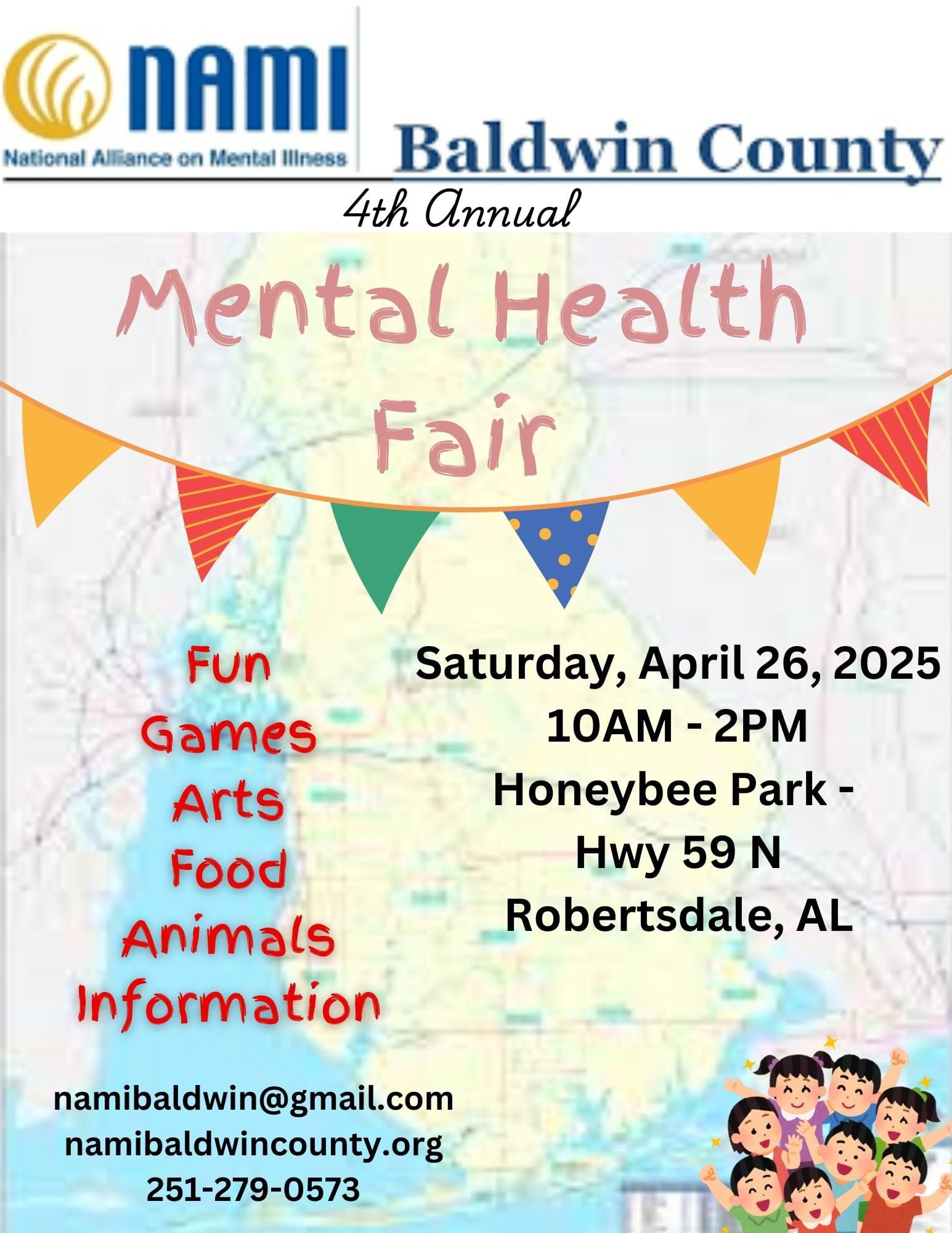 NAMI 4th Annual Mental Health Fair at Honeybee Park
